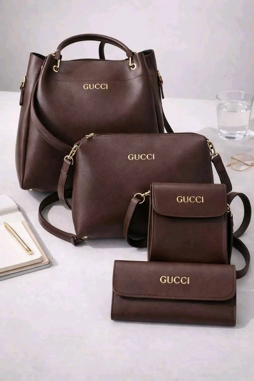 Original GUCCI 4 Pcs Combo Set